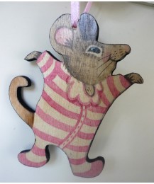 Baby in Pink Door Hanger Baby in Pink Door Hanger